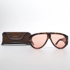 Tom Ford, Okulary przeciwsłoneczne, Bronson TF1044, Wayfarer, Brązowe, Damskie #rph na sprzedaż  PL
