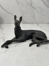 Vtg bronze greyhound for sale  La Canada Flintridge