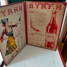 Menu carton publicitaire d'occasion  Galgon