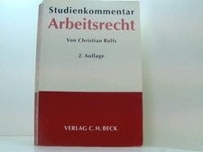 Studienkommentar arbeitsrecht  gebraucht kaufen  Berlin