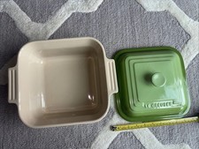 Creuset stoneware square for sale  Kenosha