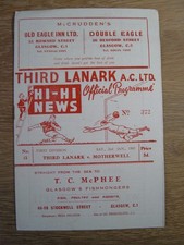 1964 third lanark for sale  EDINBURGH