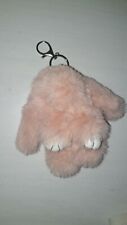 Fluffy rabbit keyring for sale  LANGPORT