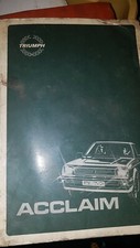 Austin rover acclam for sale  LEEDS