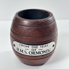 Souvenir treen barrel for sale  CHELTENHAM