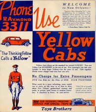 1930s yellow cab for sale  West Chester