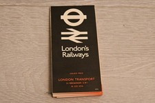 London railways map for sale  WORCESTER