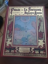 Livre fables fontaine d'occasion  Brunoy