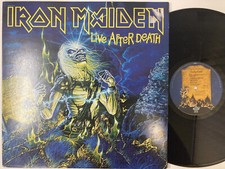 IRON MAIDEN - Live After Death LP (1st Pressing on CAPITOL, w/Inners) comprar usado  Enviando para Brazil