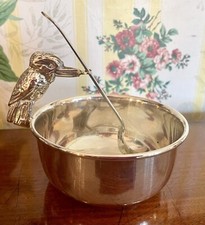 Vintage versilberte vogelschal gebraucht kaufen  Versand nach Germany