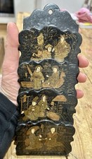 Antique chinoiserie lacquer for sale  SCARBOROUGH