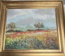 Tableau huile toile d'occasion  Moulins
