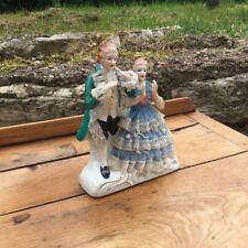 Statuette couple porcelaine d'occasion  Rioz
