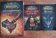 Lot livres warcraft d'occasion  Luxeuil-les-Bains