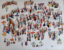 Tableau ancien huile d'occasion  France