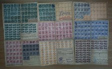 Lot cartes quittances d'occasion  Grièges