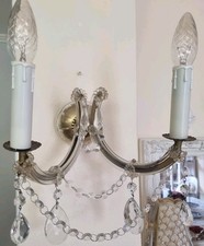 Wandleuchter lüster kristallb gebraucht kaufen  Mölln