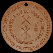 Bergbau medaille 1986 gebraucht kaufen  Großröhrsdorf