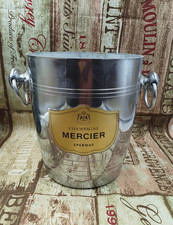 ESPLÊNDIDO BALDE/RESFRIADOR de alumínio Champagne MERCIER, usado comprar usado  Enviando para Brazil