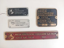 Lotto targhe treno usato  Roma
