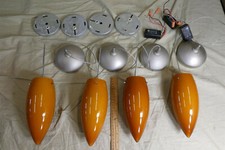 Amber glass hanging for sale  Bellingham