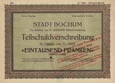 Bochum prestito urbano usato  Spedire a Italy