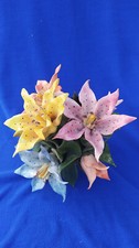 Bouquet fleurs faience d'occasion  Irigny