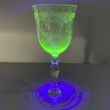 Antikes uranglas geätztem gebraucht kaufen  Dessau-Roßlau