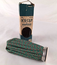 Bolsa de gelo vintage de borracha coberta de pano 9" sem costura SR456 #3026 comprar usado  Enviando para Brazil