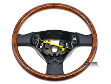Volante de madeira VW Passat B5 W8 Bora Vento Golf MK4 Jetta GT R32 1J0419091BQ comprar usado  Enviando para Brazil