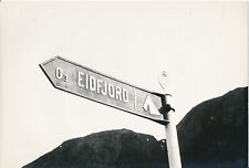 Eidfjord 1950 panneau d'occasion  Ballon