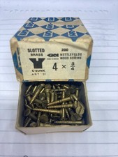 Genuine nettlefolds brass for sale  RINGWOOD