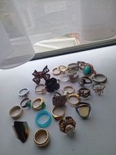 Costume jewellery rings for sale  EXMOUTH