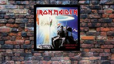 Cartaz IRON MAIDEN 2 Minutes To Midnight vibrante lindo AF BIG AF 20" x 20" comprar usado  Enviando para Brazil