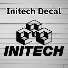 Initech decalcomania vinile usato  Spedire a Italy