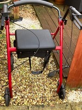 Rollator red good for sale  SHREWSBURY