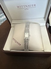 Relógio social feminino Wittnauer puro cristal Swarovski! MUITO RARO! comprar usado  Enviando para Brazil