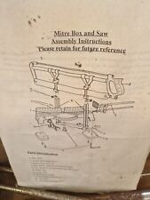 mitre saws manual for sale  SHEPPERTON