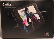 Tablet de desenho gráfico Wacom CINTIQ 12WX DTZ-1200W / G0-A Cintiq tela 12,1" comprar usado  Enviando para Brazil
