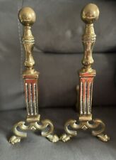 Pair vintage brass for sale  SHAFTESBURY