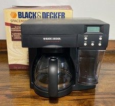 Cafeteira Black & Decker Under Cabinet espaçadora ODC440B preta 12 xícaras comprar usado  Enviando para Brazil