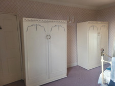 Two wardrobes jarman for sale  NEWARK