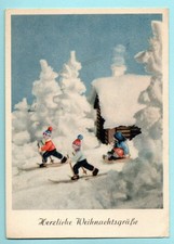 Alte postkarte winter gebraucht kaufen  Plessa