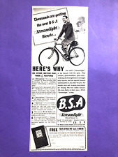 Bsa streamlight bicycle for sale  BRIDPORT