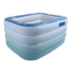 Piscina infantil inflável verde 1,2 m 4 camadas dobrável explodir banheira infantil BAJ comprar usado  Enviando para Brazil