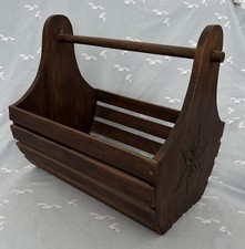 Vintage wooden carved for sale  WELLING