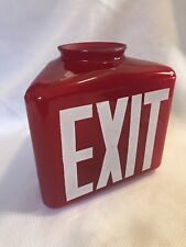 Vintage exit sign for sale  Broadway