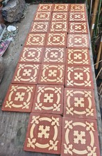 Antique encaustic floor for sale  BIRMINGHAM