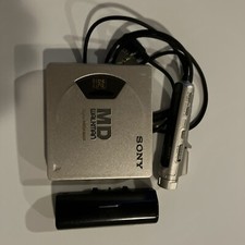 Paquete de reproductor de minidisco Sony MZ-E55 - ¡Probado funcionando! ¡Suena increíble! segunda mano  Embacar hacia Mexico