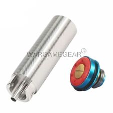 Cabeça de cilindro CNC de uma peça de aço + cabeça de pistão para Airsoft AEG Ver.2/3 caixa de câmbio comprar usado  Enviando para Brazil